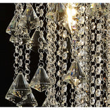 Inina 64cm 9 Light Crystal Chandelier - Polished Chrome