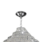 Inina 88cm 15 Light Crystal Chandelier - Polished Chrome