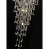 Inina 88cm 15 Light Crystal Chandelier - Polished Chrome