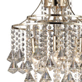 Inina 40cm 4 Light Crystal Chandelier - French Gold