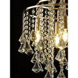 Inina 40cm 4 Light Crystal Chandelier - French Gold