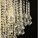 Inina 64cm 7 Light Crystal Chandelier - French Gold