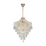 Inina 64cm 7 Light Crystal Chandelier - French Gold