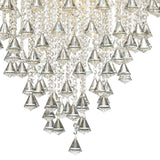 Inina 88cm 9 Light Crystal Chandelier - French Gold