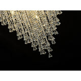 Inina 88cm 9 Light Crystal Chandelier - French Gold