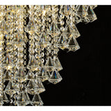 Inina 88cm 9 Light Crystal Chandelier - French Gold