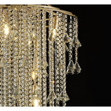 Inina 64cm 9 Light Crystal Chandelier - French Gold