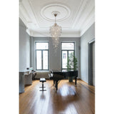 Inina 64cm 9 Light Crystal Chandelier - French Gold