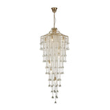 Inina 64cm 9 Light Crystal Chandelier - French Gold
