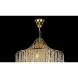 Inina 88cm 15 Light Crystal Chandelier - French Gold