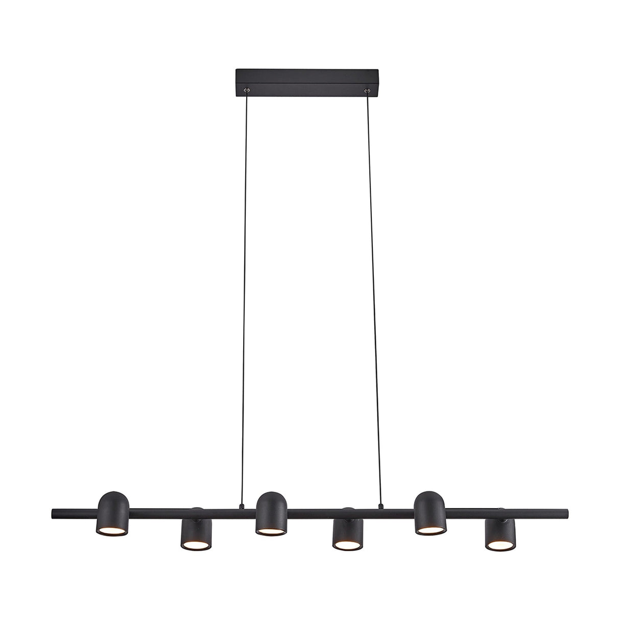 Ios 6 Light Linear Suspension Light - Black
