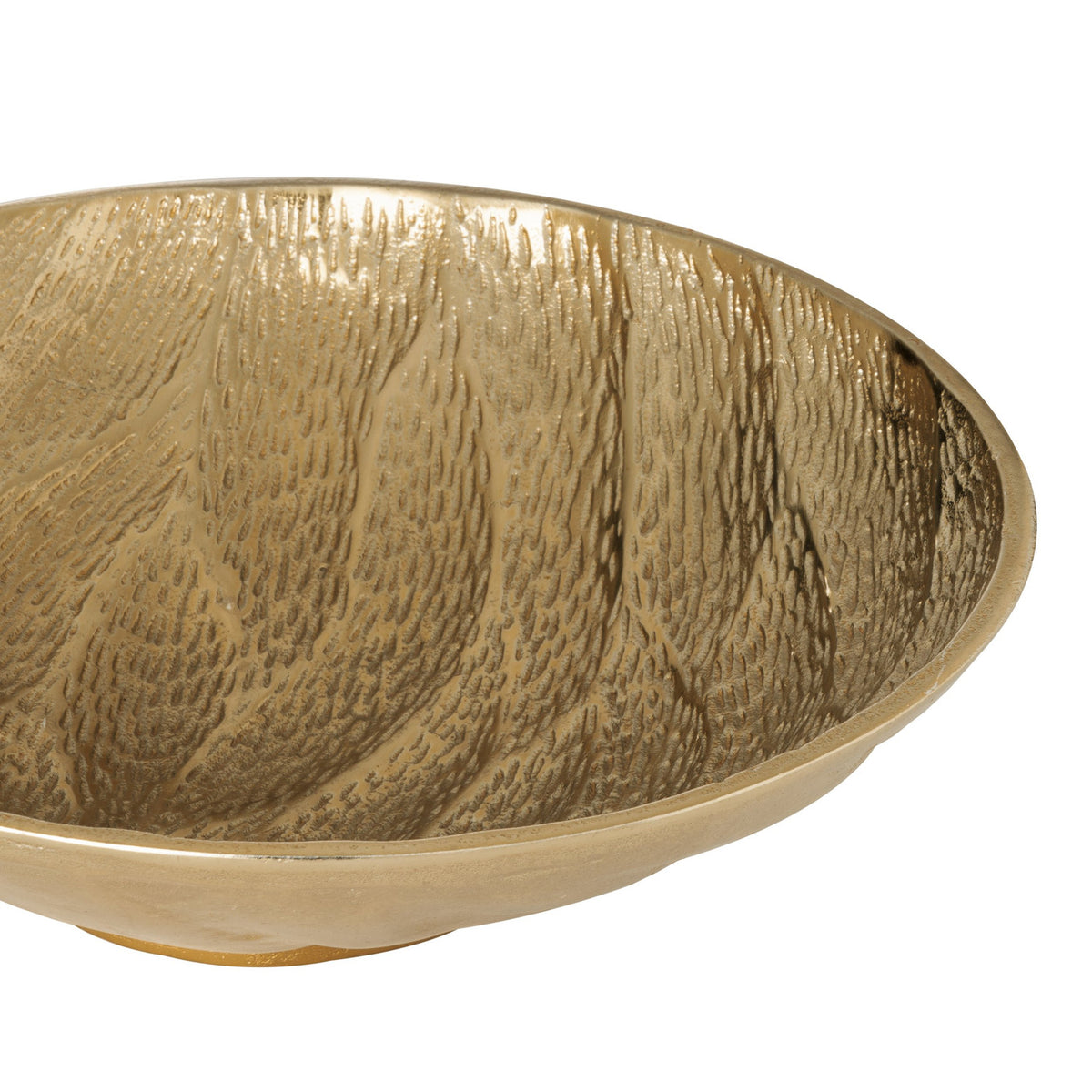Isesaki Decorative Tray Set of 2 - Gold