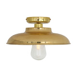Islura Brass Flush Ceiling Light IP65