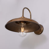 Islura Brass Swan Neck Wall Light IP65