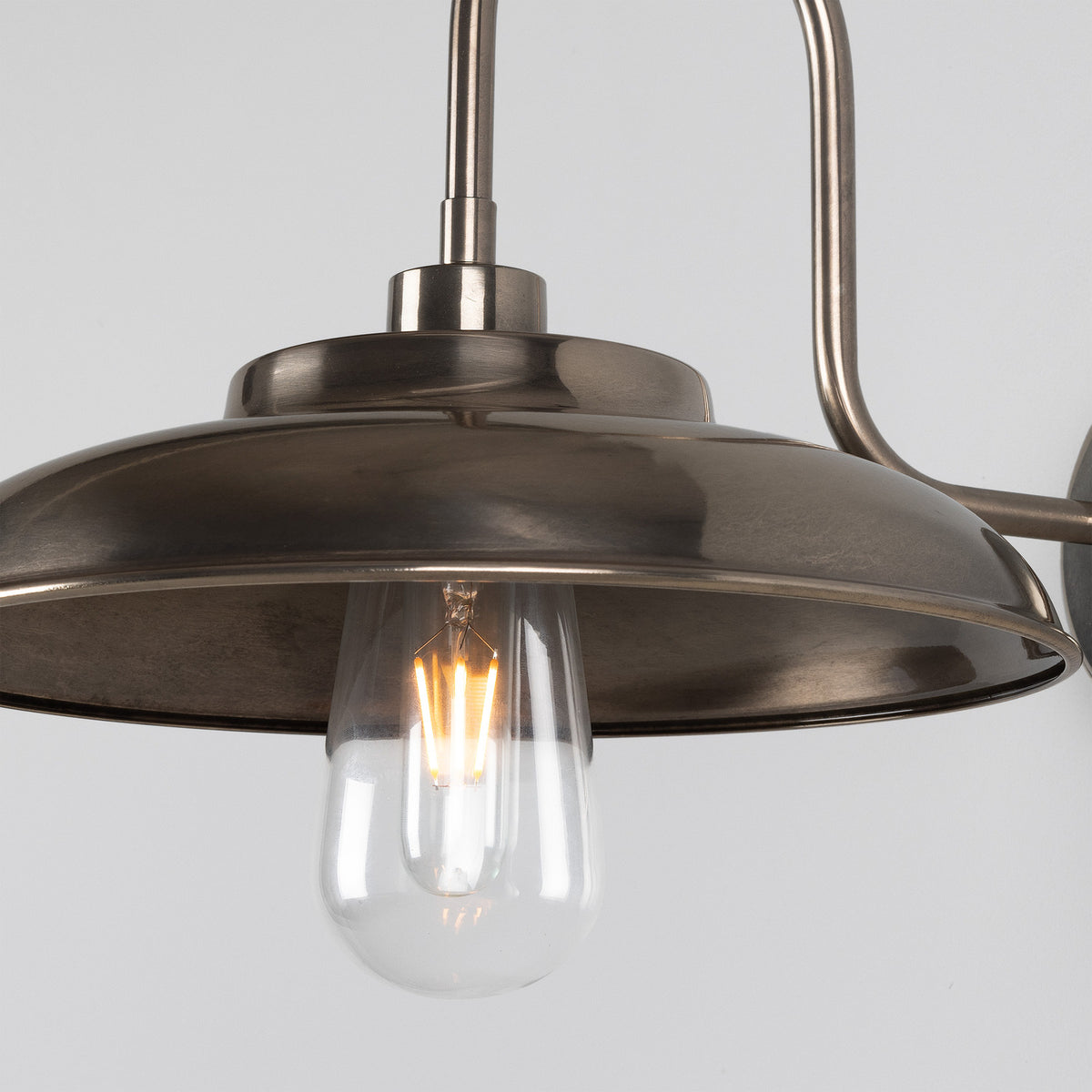 Islura Brass Swan Neck Wall Light IP65
