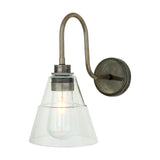 Isvana Glass Swan Neck Wall Light IP65