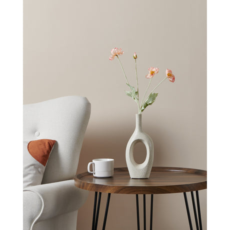 Iwate Ceramic Vase 27cm - Beige