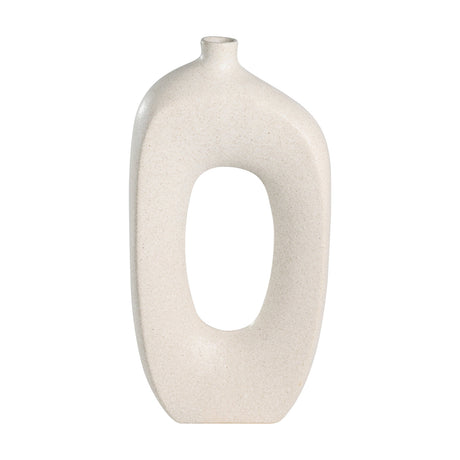 Iwate Ceramic Vase 39cm - Beige