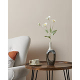 Iwate Ceramic Vase - Beige & Black