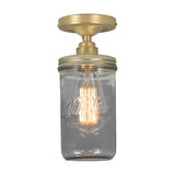 Jam Glass Flush Ceiling Light