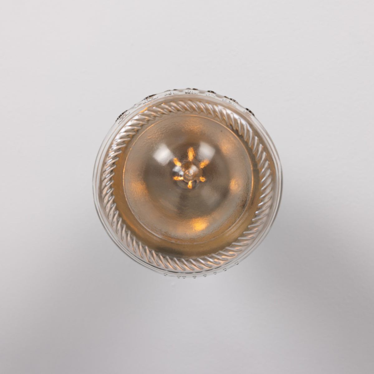 Jam Glass Flush Ceiling Light