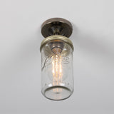 Jam Glass Flush Ceiling Light