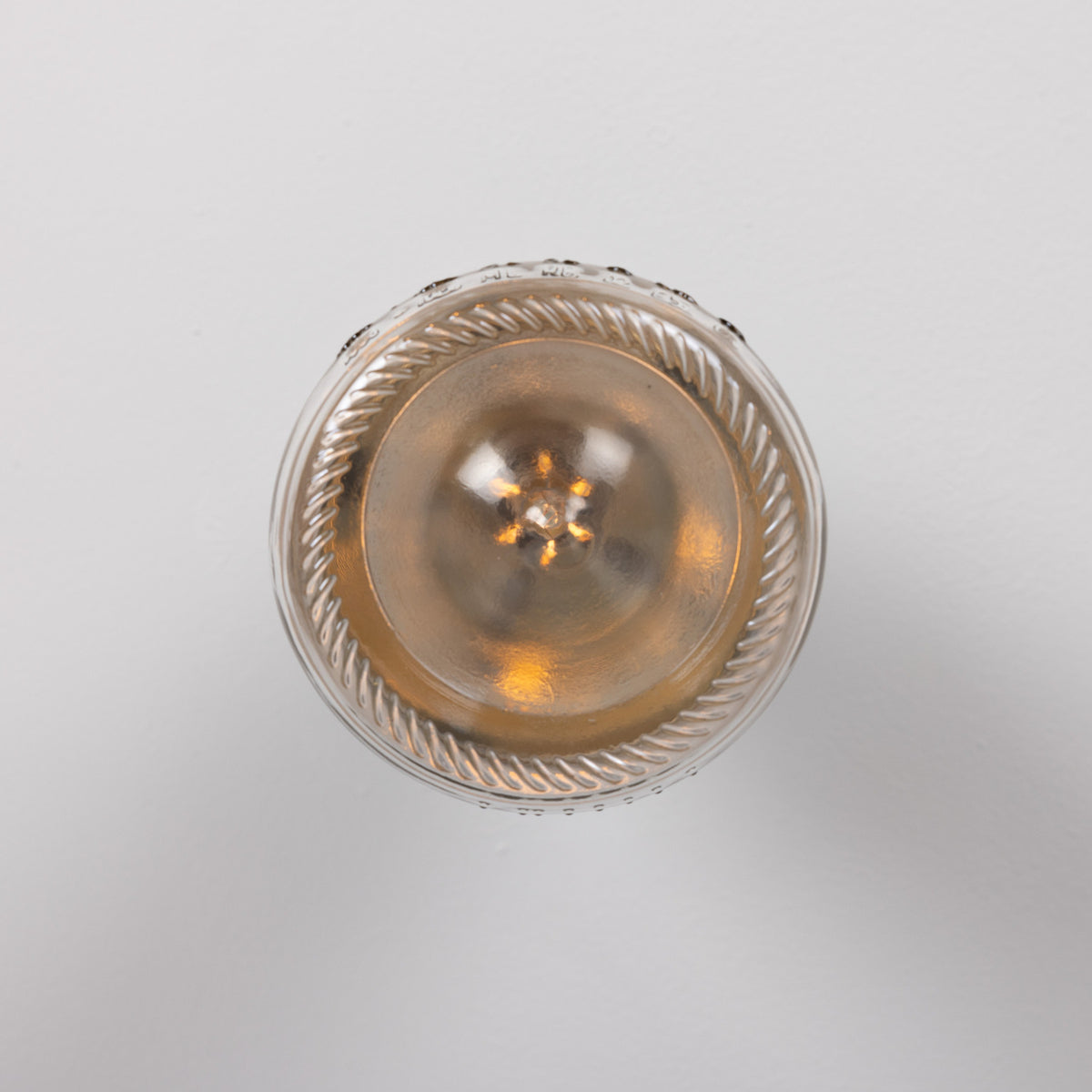 Jam Glass Flush Ceiling Light