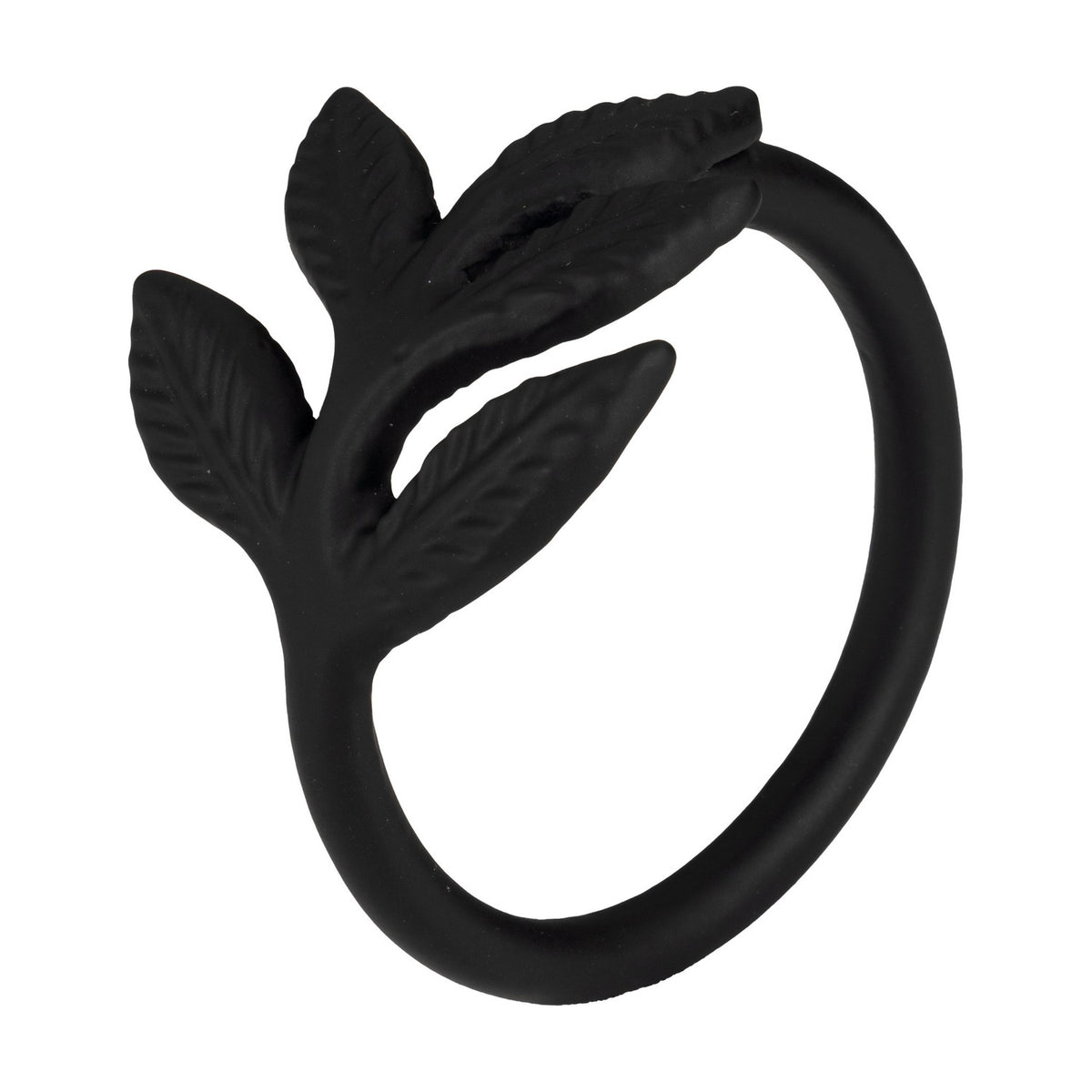 Janapur Napkin Ring 5.5 x 5.5cm - Black
