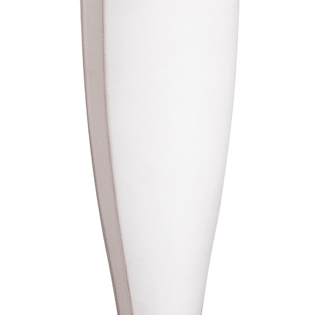 Java 1 Light Small Table Lamp - Satin Nickel With Frosted White Glass