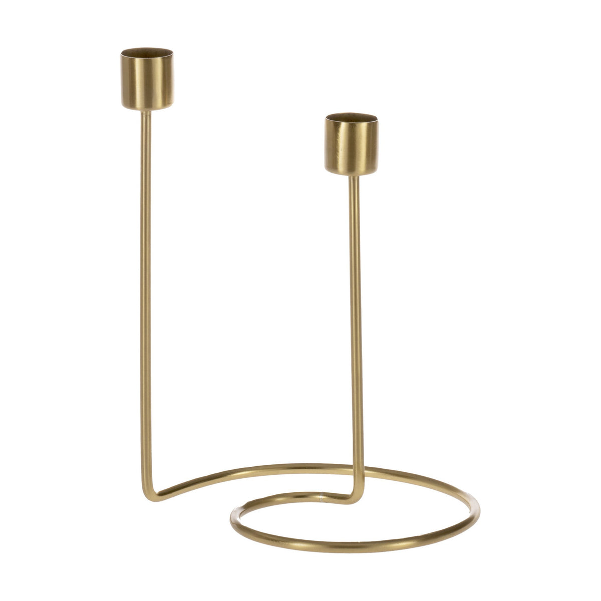 Jellicoe Metal Candle Holder - Gold
