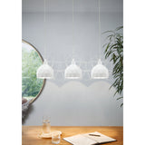 Jelvine Linear Pendant Light - White