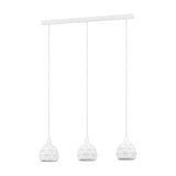 Jelvine Linear Pendant Light - White