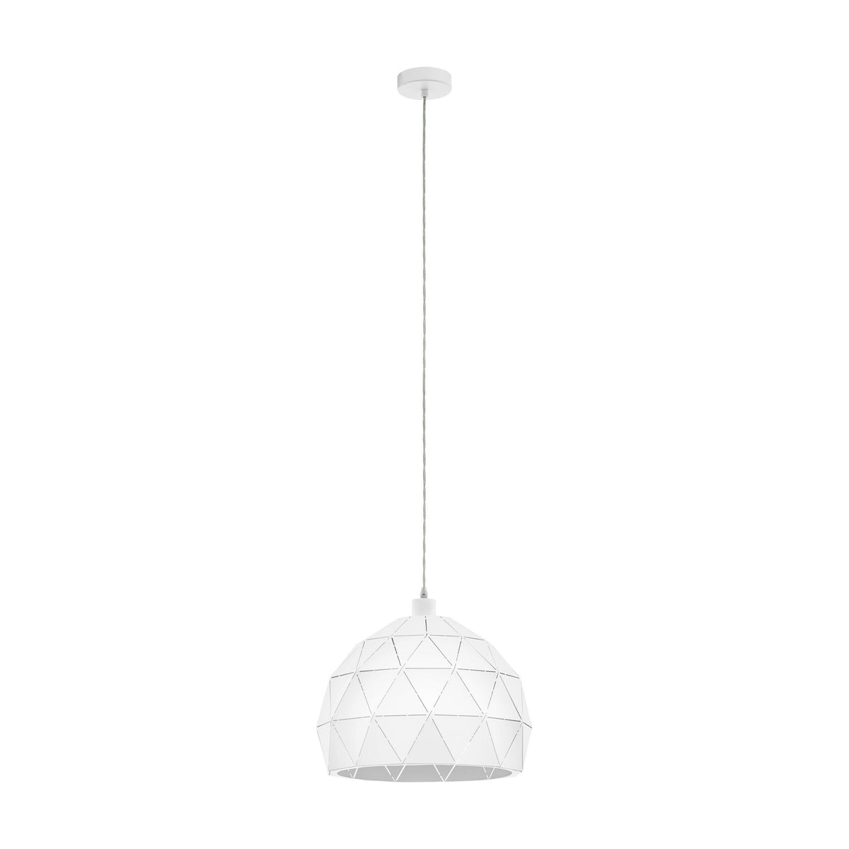Jelvine Pendant Light 40cm - White