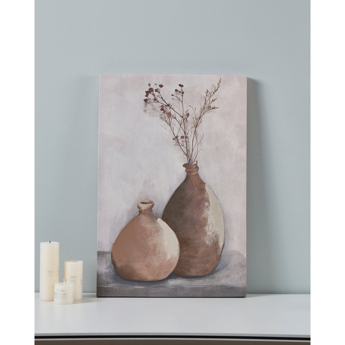 Jerantut Wall Art - Beige & Brown