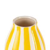 Jinjiti Ceramic Vase - White & Yellow