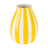 Jinjiti Ceramic Vase - White & Yellow