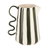 Jinjiti Jug - White & Green