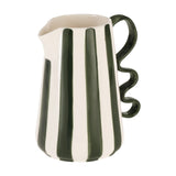 Jinjiti Jug - White & Green