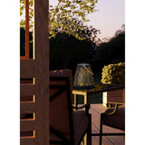 Jornane Solar LED Table Lamp - Black & Gold