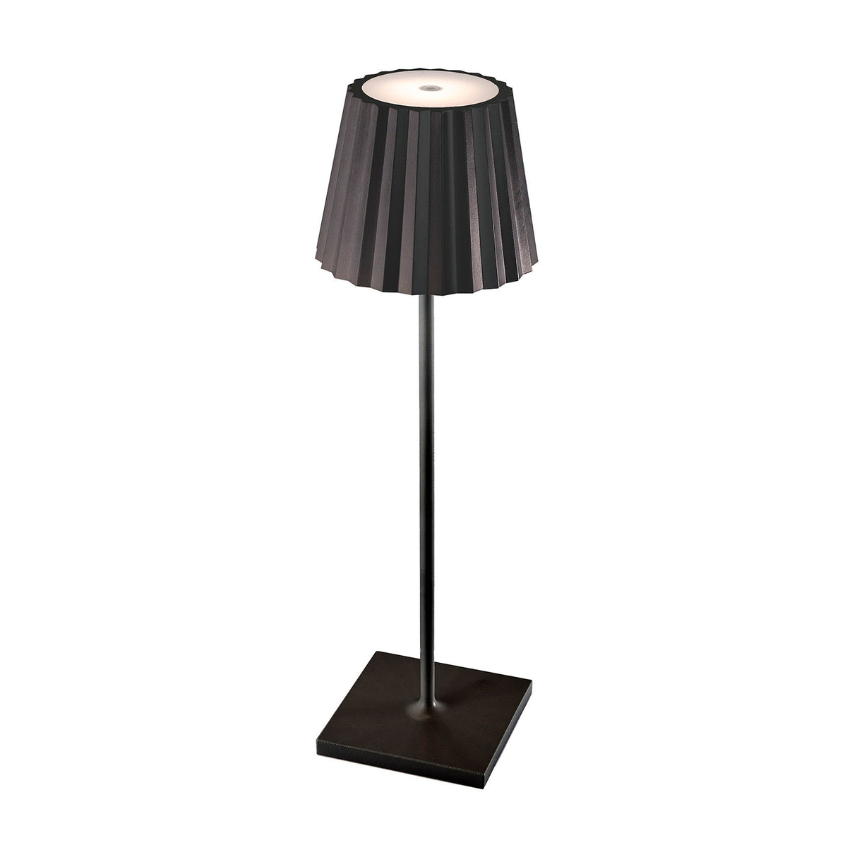 K2 LED Battery Operated Outdoor Table Lamp 2.2W 3000K - Black