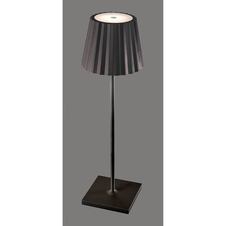 K2 LED Battery Operated Outdoor Table Lamp 2.2W 3000K - Black