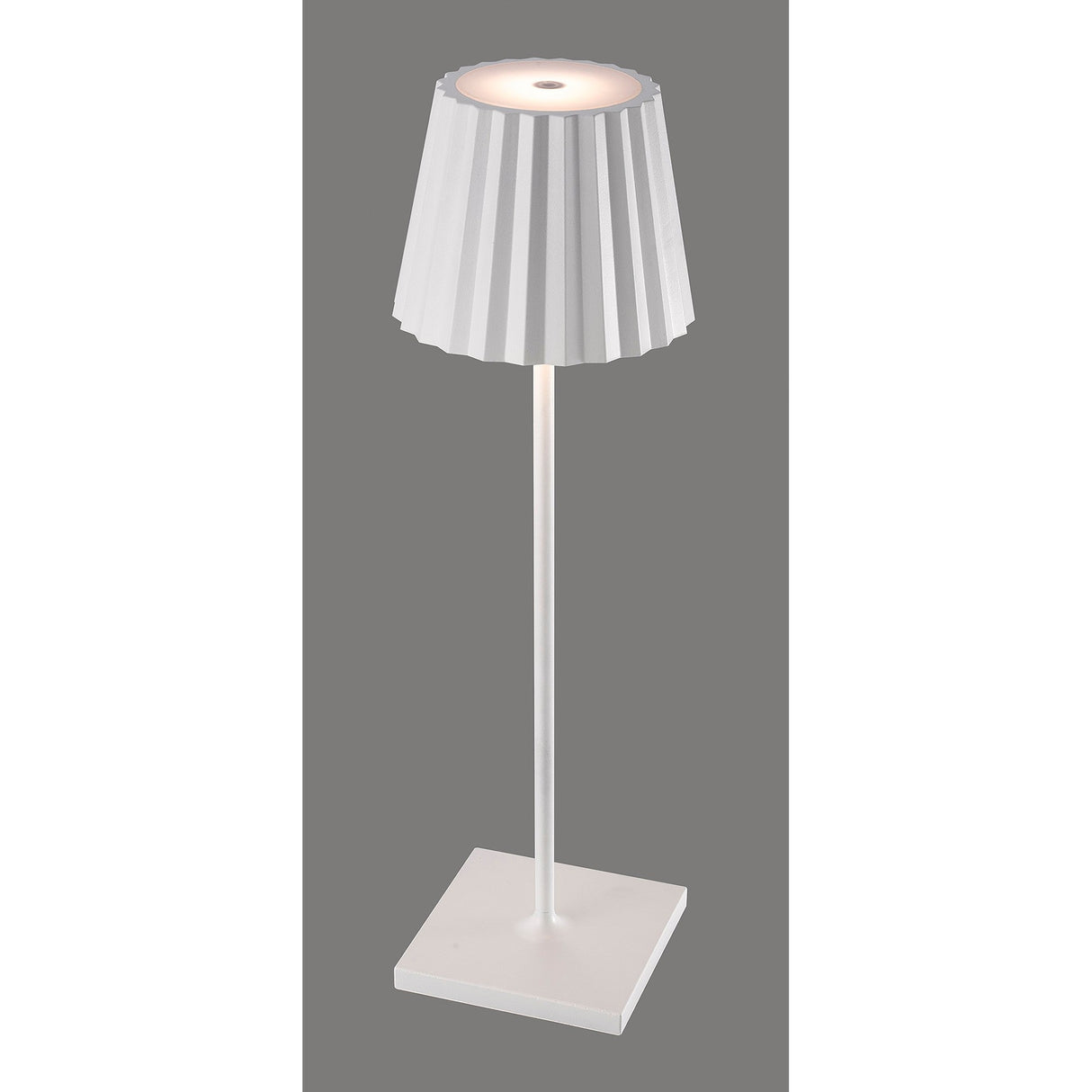 K2 LED Battery Operated Outdoor Table Lamp 2.2W 3000K - White