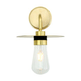 Kai Brass Disc Wall Light IP65