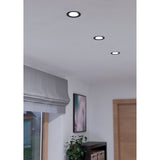 Kamarne Fixed LED Downlight Warm White - Black