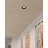 Kamarne Fixed LED Downlight Warm White - Black