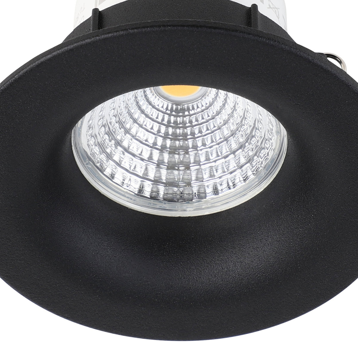 Kamarne Fixed LED Downlight Warm White - Black