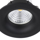 Kamarne Fixed LED Downlight Warm White - Black