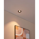 Kamarne Fixed LED Downlight Warm White - Black