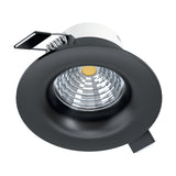 Kamarne Fixed LED Downlight Warm White - Black