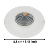 Kamarne Fixed LED Downlight - White